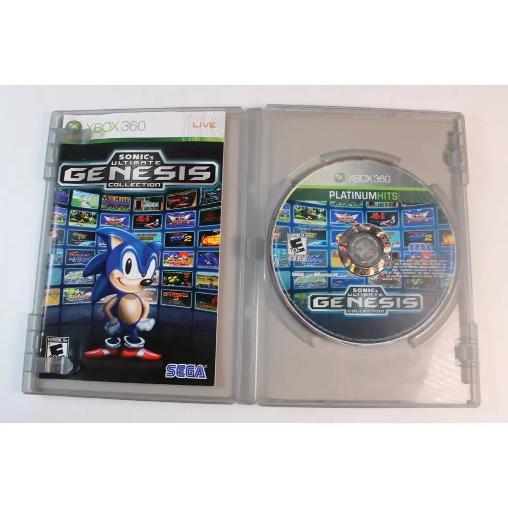 Sonic's Ultimate Genesis Collection (Xbox 360, 2009) Authentic, complete, tested